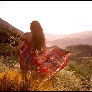 Auguste The Label Boheme Goddess Maxi Dress